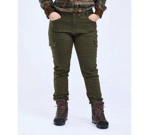 Spodnie damskie Pinewood Serengeti 3790 - Moss Green