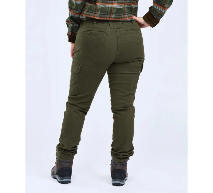 Spodnie damskie Pinewood Serengeti 3790 - Moss Green