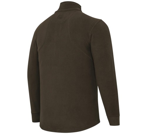 Beretta HP Logo Half Zip P3741 - Brown Bark (2).jpg