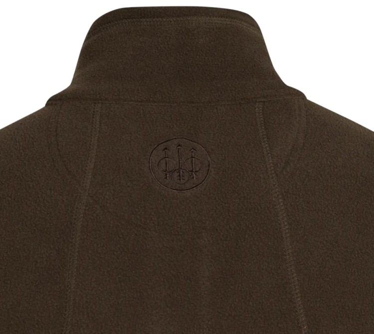 Beretta HP Logo Half Zip P3741 - Brown Bark (3).jpg