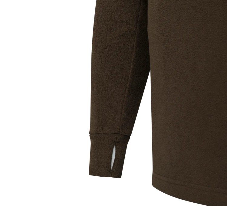 Beretta HP Logo Half Zip P3741 - Brown Bark (5).jpg