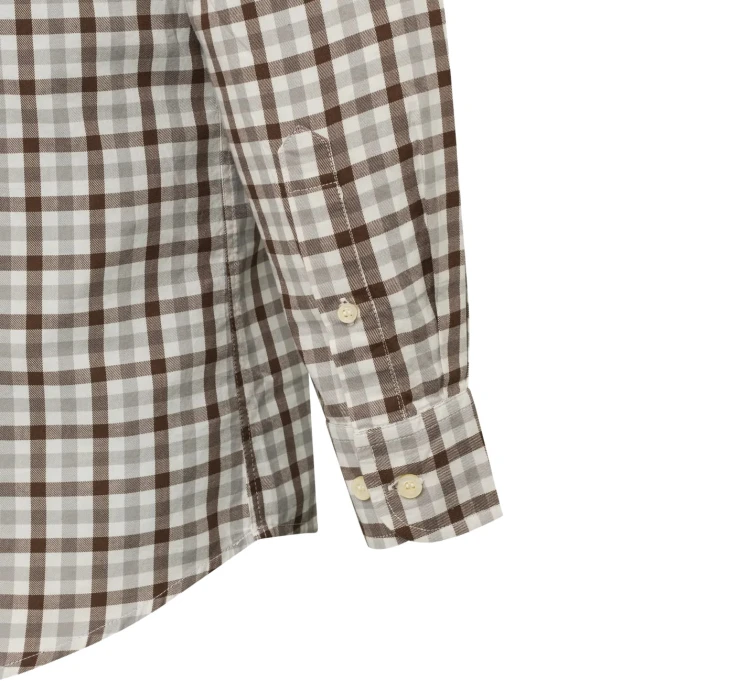 Koszula Beretta Bryggen LU382 - Grey &amp; Brown Check