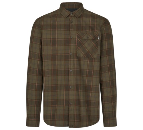 Koszula Seeland Glen - Pine Green/Dark Navy Check