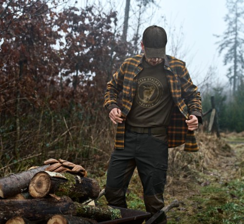 Koszula Härkila Aivak L/S - Buckthorn Brown