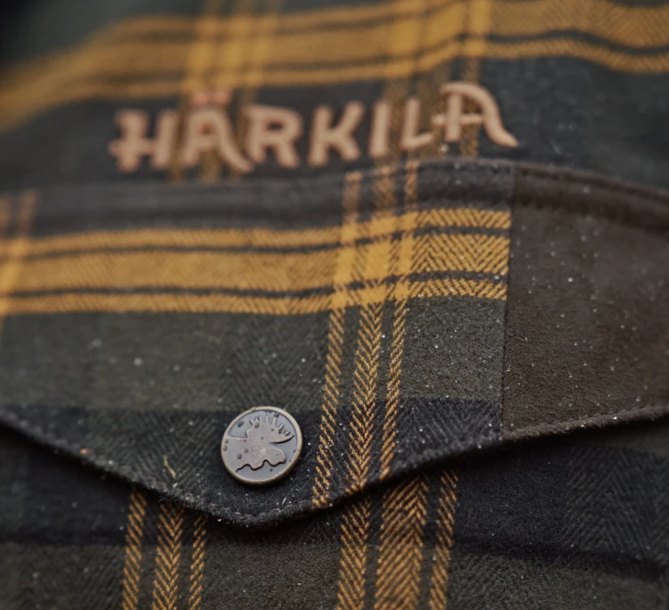 Koszula Härkila Aivak L/S - Buckthorn Brown