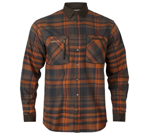 Koszula Härkila Pajala L/S - Bombay Brown