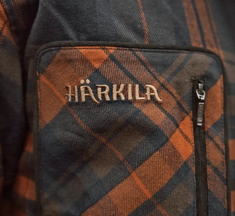 Koszula Härkila Pajala L/S - Bombay Brown