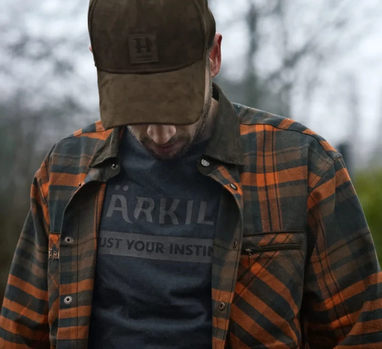 Koszula Härkila Pajala L/S - Bombay Brown