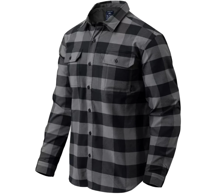 Koszula Helikon GreyMan - True Grey Check (KO-GMN-NS-PW)