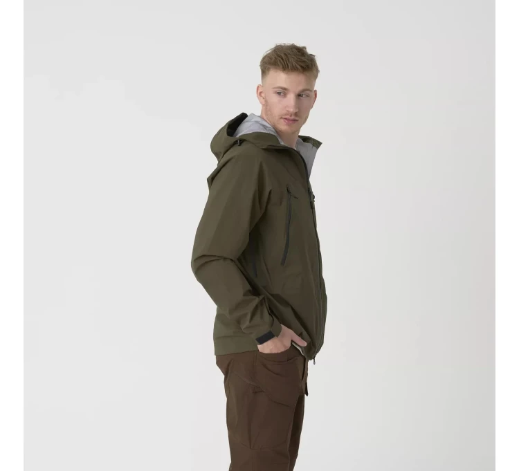 Kurtka Helikon Hardshell Squall - Taiga Green (KU-SHJ-TR-09)