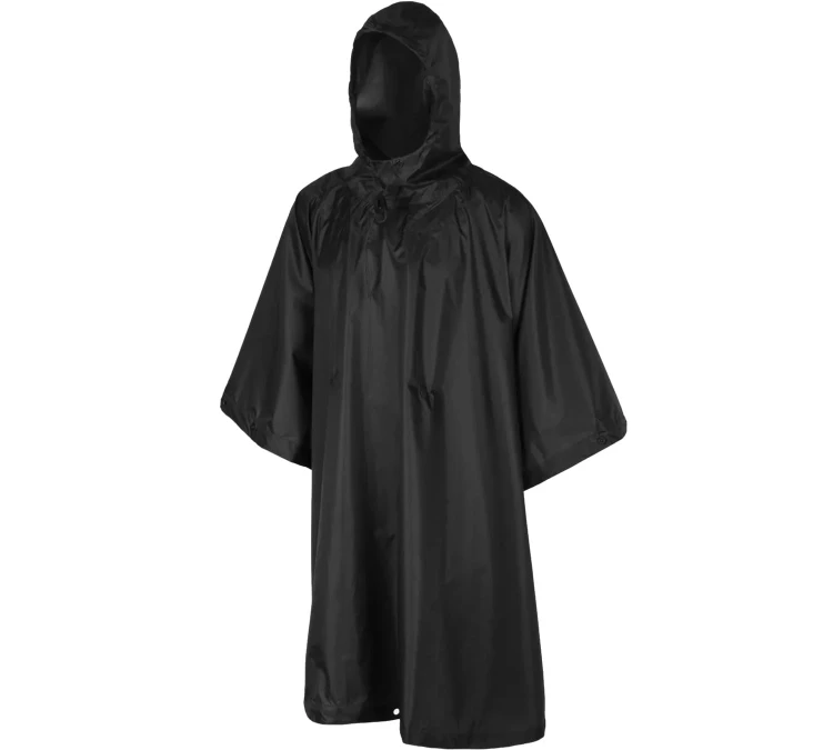 Poncho Helikon U.S. Model RipStop - Czarny (PO-MUS-PO-01)