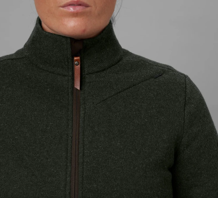 Sweter damski Härkila Metso Full Zip - Willow Green