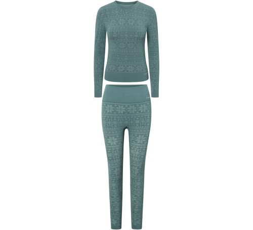 Bielizna damska Viking Sigrid Lady Set - Zielony