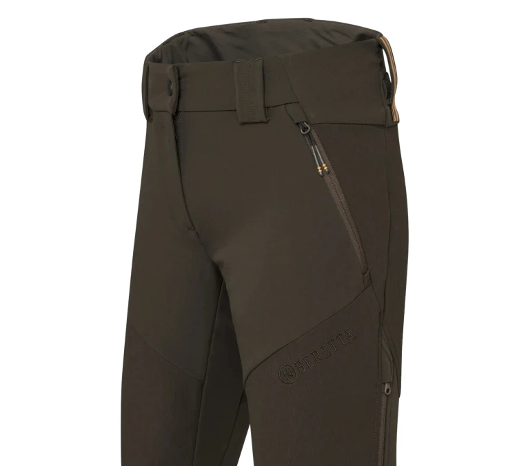 Spodnie damskie Beretta 4 Way Stretch Women CD651 - Brown Bark