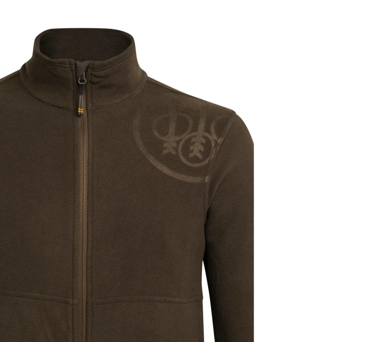 Bluza Beretta HP Logo Full Zip P3731 - Brown Bark