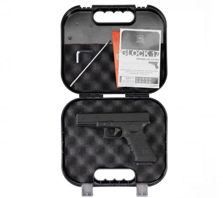 Wiatrówka pistolet GLOCK 17 BlowBack kal.4,5mm BB/diabolo