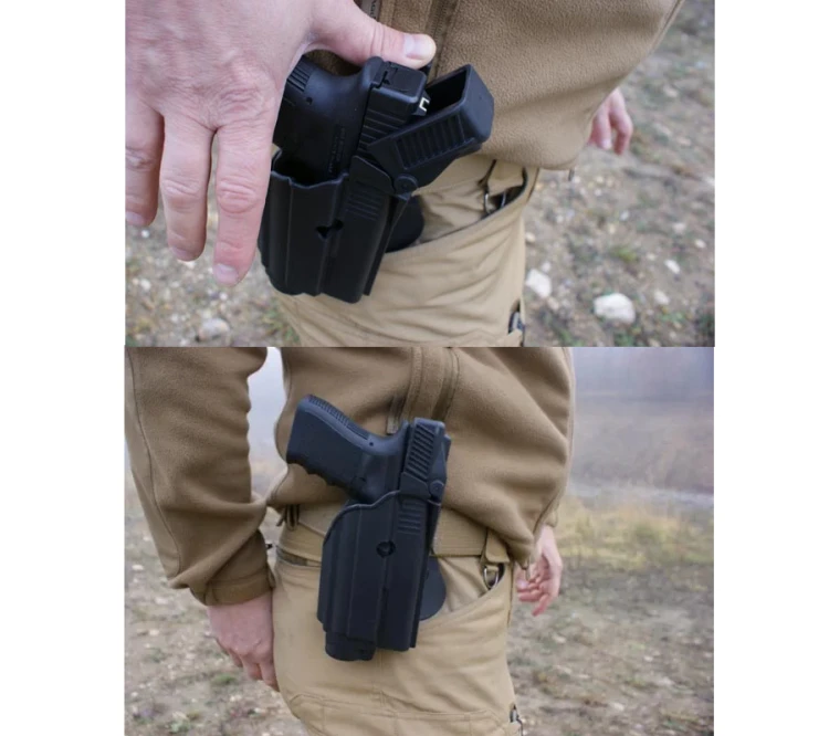 Kabura IMI Defense Level 2 TLH Tactical Light / Laser Roto Paddle - GLOCK 17/19/22/23/25/31/32/45 - IMI-Z1600