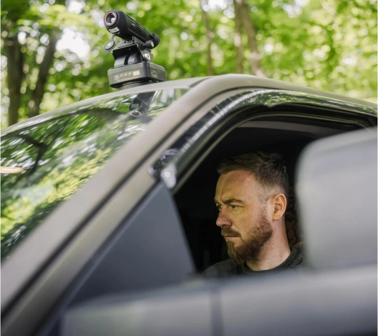 tatyw zdalnie sterowany gimbal samochodowy OWL Pro 365 do kamery termowizyjnej