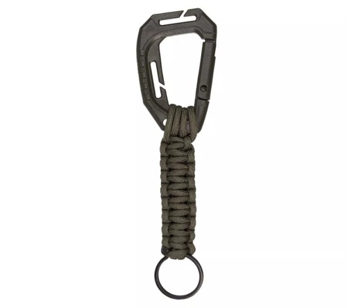 Brelok Mil-Tec z karabińczykiem MOLLE - Oliwkowy (1).jpg