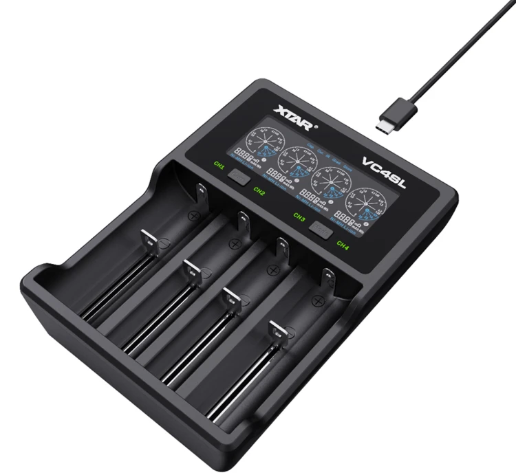 Ładowarka do akumulatorów Li-Ion USB XTAR VC4SL