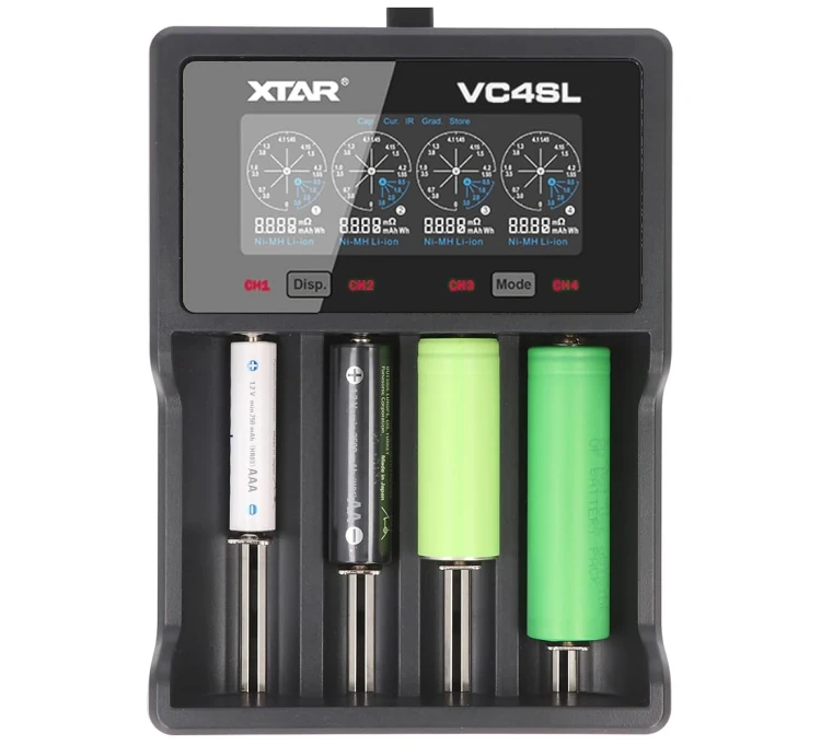 Ładowarka do akumulatorów Li-Ion USB XTAR VC4SL