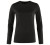 Koszulka damska Fjällräven Abisko Wool L/S 84102 - Black (550)