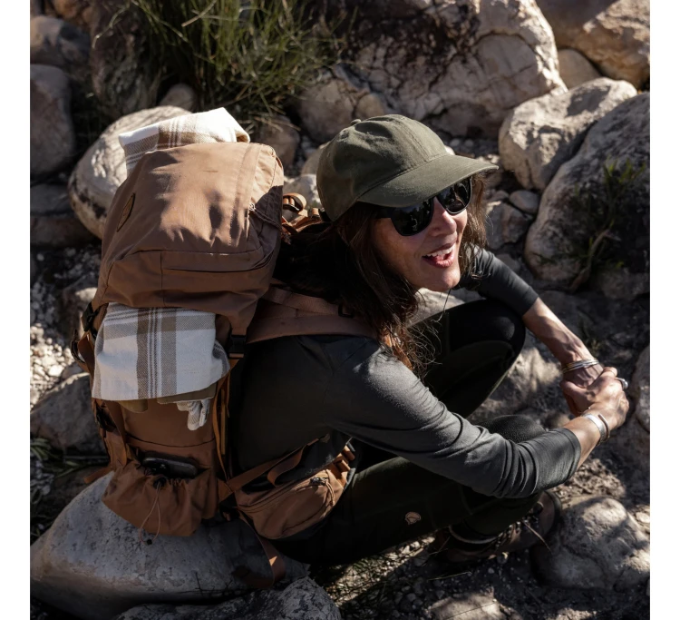Koszulka damska Fjällräven Abisko Wool L/S 84102 - Black (550)