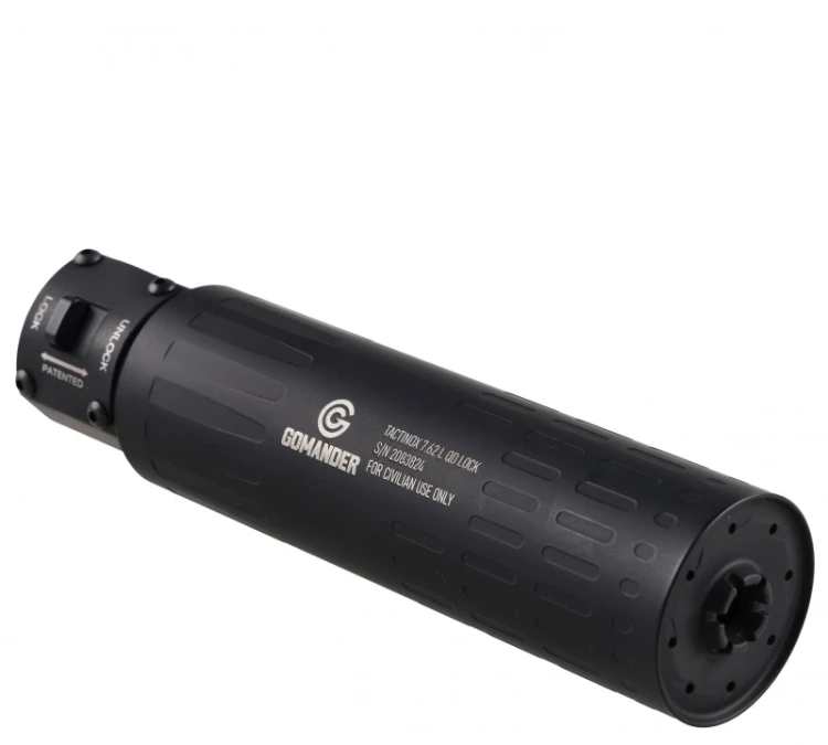 Tłumik Gomander TACTINOX 7,62 QD-LOCK L - Black (TB0.9651)