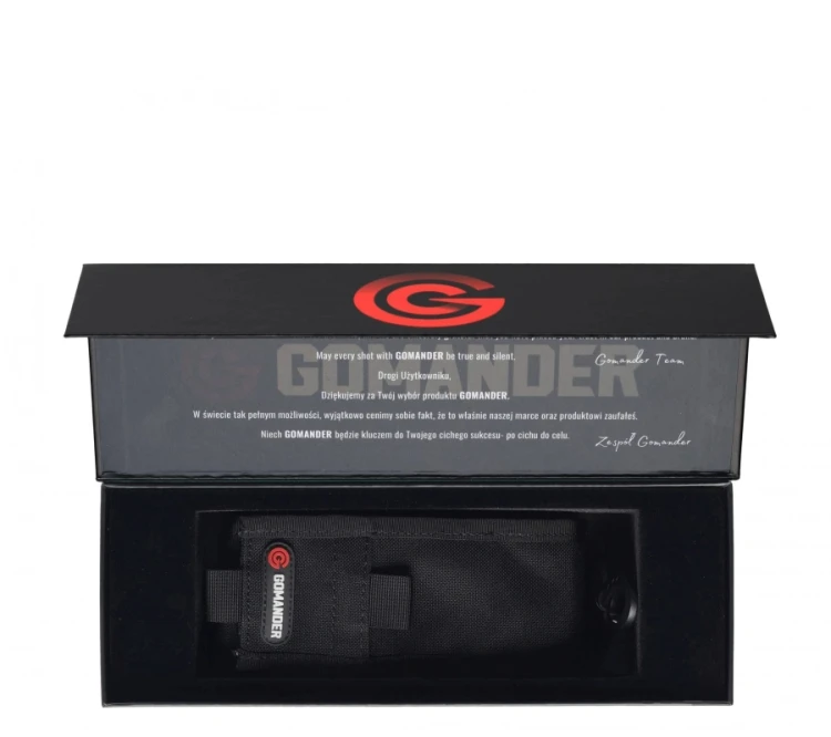 Tłumik Gomander TACTINOX 7,62 QD-LOCK L - Black (TB0.9651)