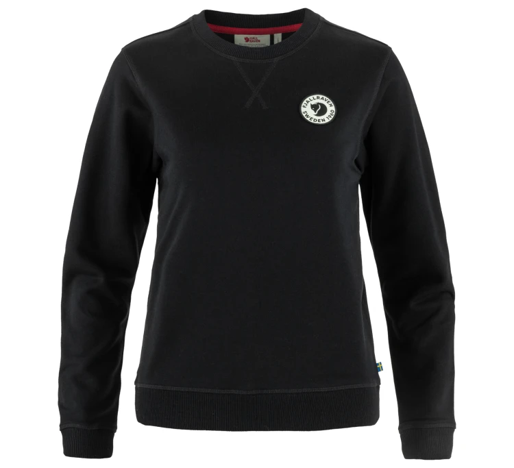 Bluza damska Fjällräven 1960 Logo Badge 87230 - Black (550)