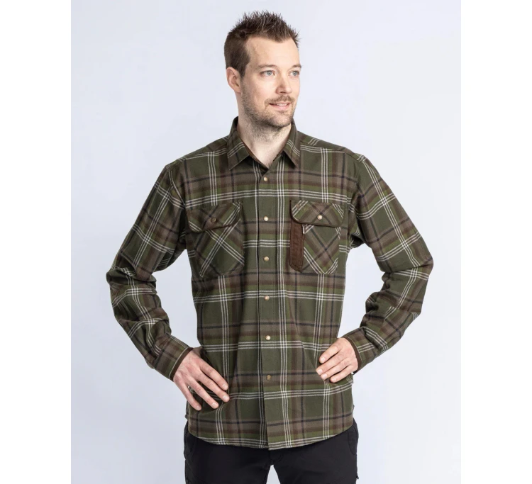 Koszula Pinewood Cornwall 9435 - Green/Pine Green