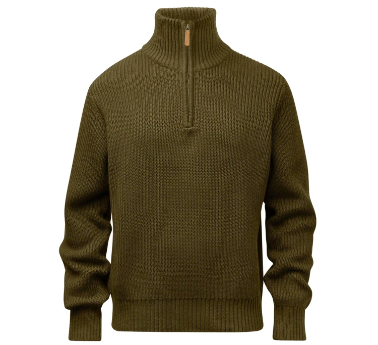 Sweter Pinewood Philip Knitted 5368 - Olive Green