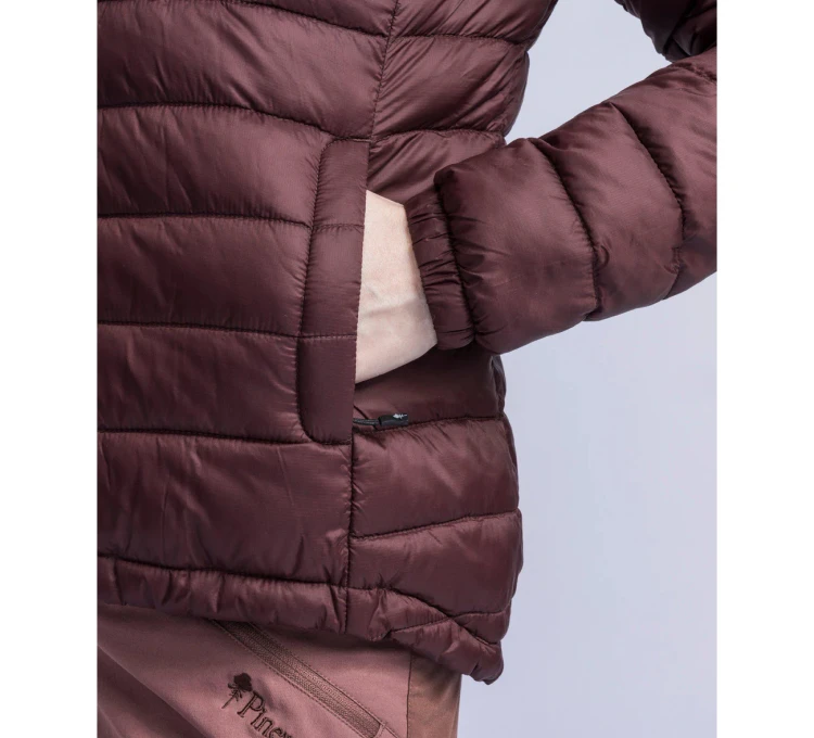 Kurtka damska Pinewood Abisko Insulation 3252 - Earth Plum
