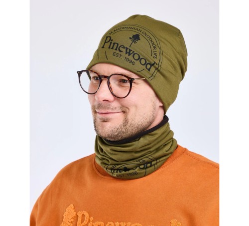 Czapka Pinewood 2L Beanie 1186 - Olive Green