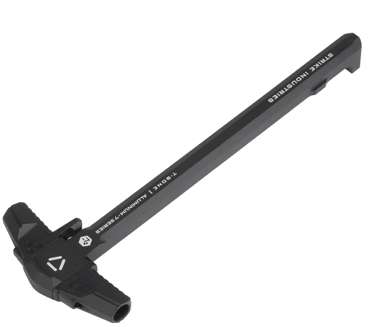 Dźwignia przeładowania AR15 Strike Industries T-Bone .223/5.56 - Czarny - (SI-AR-TBCH-223-BK-BK)