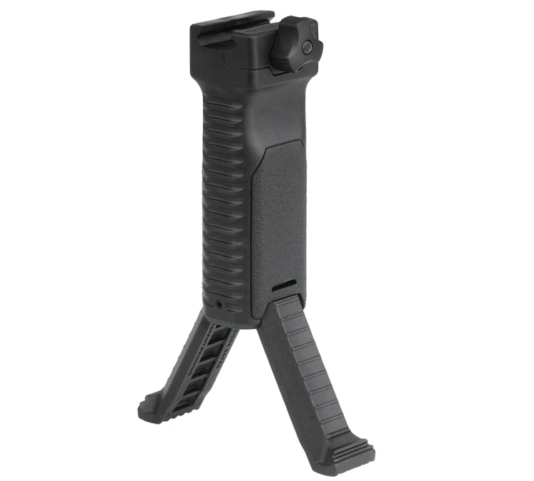 Chwyt przedni z dwójnogiem Strike Industries - Picatinny - Czarny - (SI-AR-BIPOD)