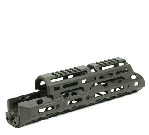 Łoże aluminiowe M-LOK do AK KRUK - średnie, długa nakładka rury gazowej - OD Green (CRC-1U020B-ODG)