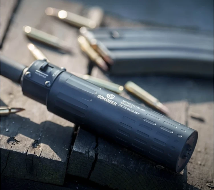 Tłumik Gomander TACTINOX 5,56 QD-LOCK L - Black (TB0.9650)