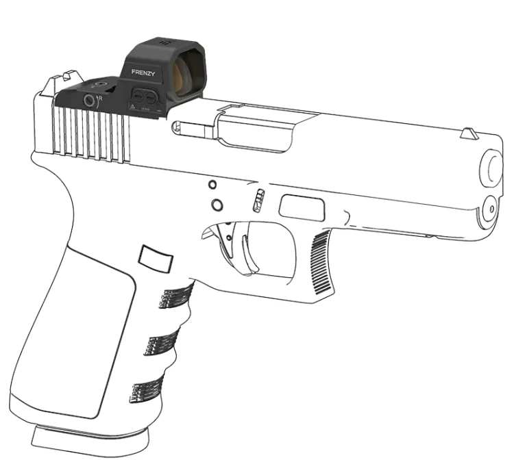 Kolimator Vector Optics Frenzy FA 1x16x21 GLOCK MOS - SCRD-81