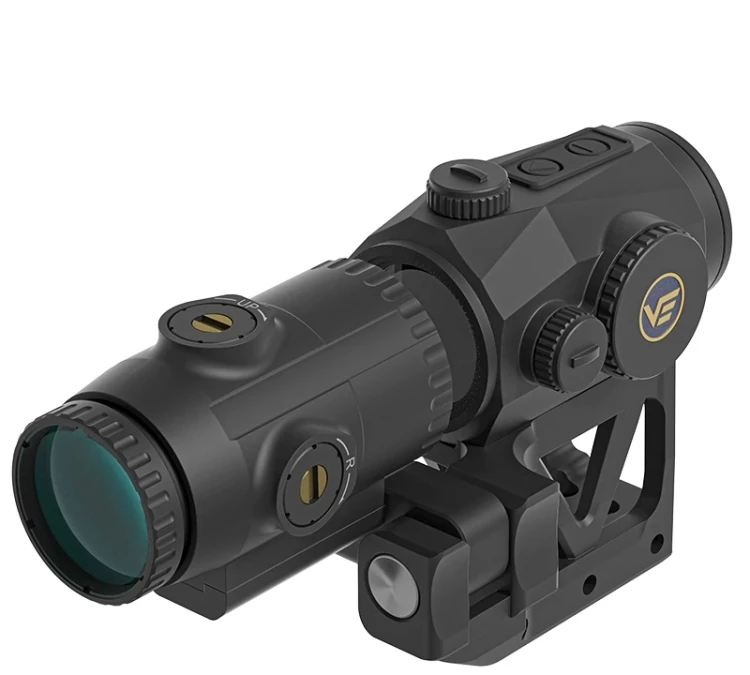 Zestaw Vector Optics - Kolimator Scrapper 1x25 MRT + Powiększalnik Paragon 3x + Montaż Picatinny - SCRMMK-01