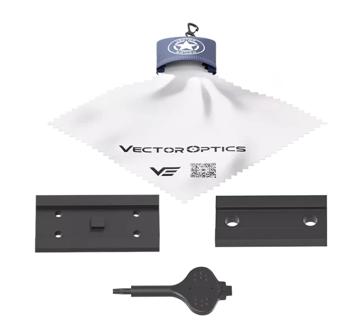 Zestaw Vector Optics - Kolimator Scrapper 1x25 MRT + Powiększalnik Paragon 3x + Montaż Picatinny - SCRMMK-01