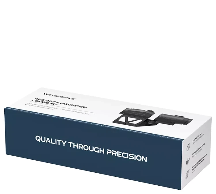 Zestaw Vector Optics - Kolimator Scrapper 1x25 MRT + Powiększalnik Paragon 3x + Montaż Picatinny - SCRMMK-01