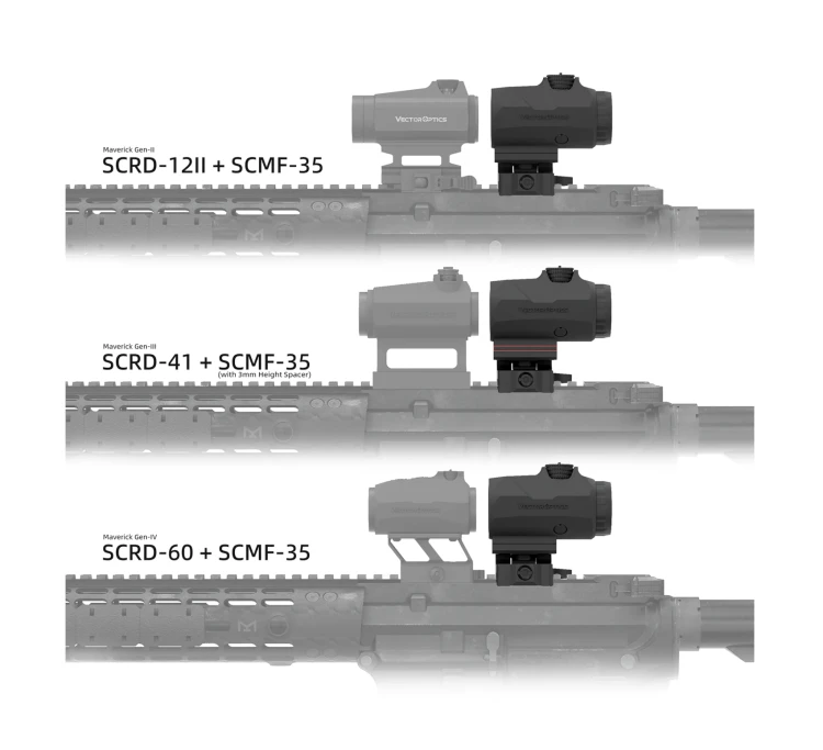 Powiększalnik Vector Optics Maverick-IV 3x22 MINI - SCMF-35