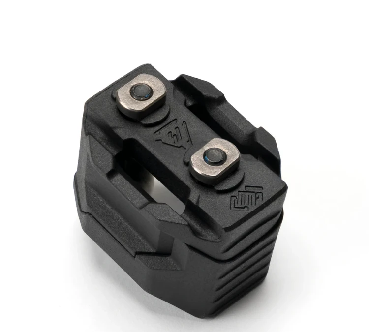 Chwyt przedni Strike Industries Stacked Angled CMS M-LOK - Czarny - (SI-AR-CMS-SAF)