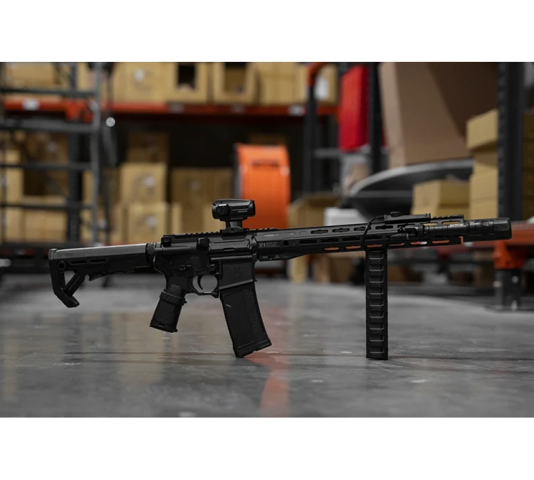 Chwyt przedni Strike Industries Stacked Angled CMS M-LOK - Czarny - (SI-AR-CMS-SAF)