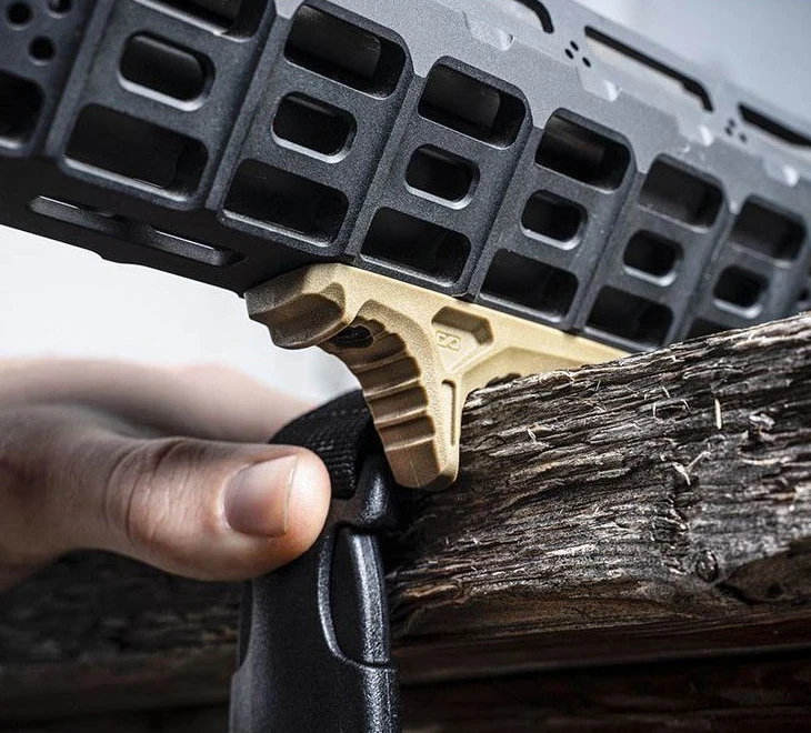 Chwyt Strike Industries LINK KeyMod / M-LOK Polymer Anchor Hand Stop - FDE - (SI-LINK-ANCHOR-FDE)