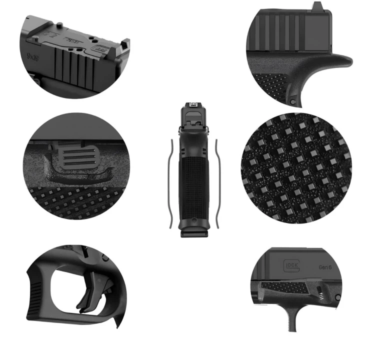 Pistolet GLOCK 17 gen.6 OR kal.9x19mm (76227)