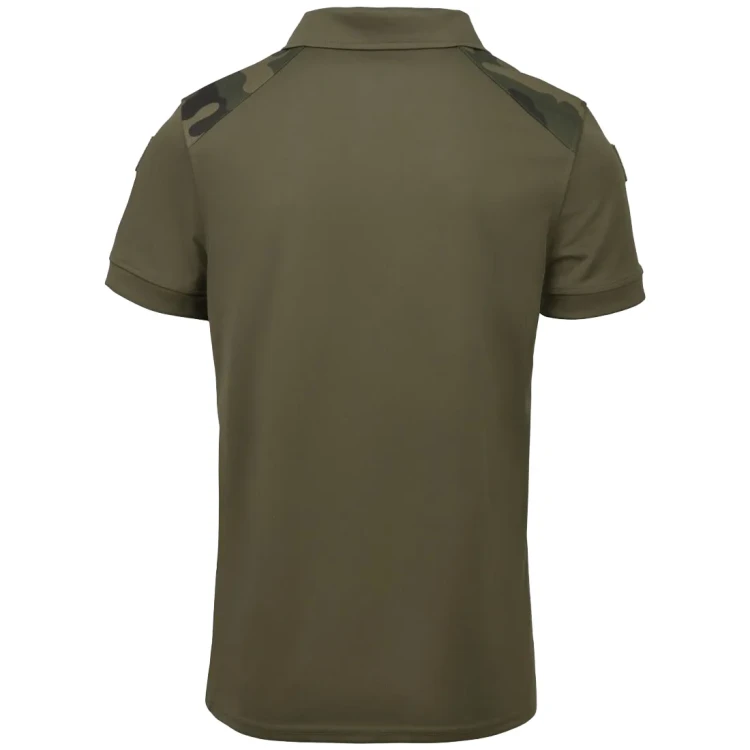 Koszulka wojskowa Helikon Polo Military TopCool Lite - Olive Green/PL Woodland (PD-MTR-TL-18)