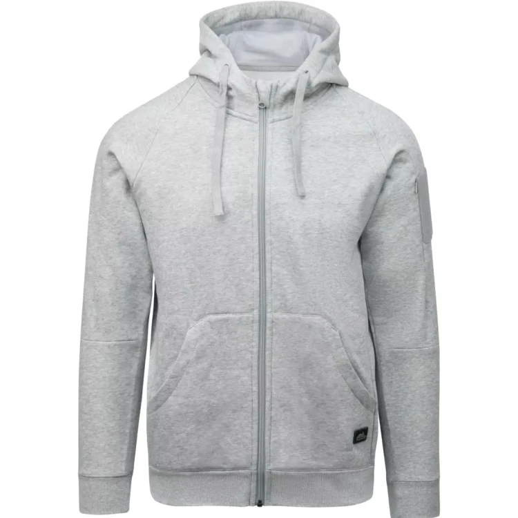 Bluza Helikon Urban Tactical Hoodie Lite (FullZip) - Light Grey Melange (BL-ULF-CB-2G)