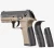 Pistolet ATA-9 OR Desert/Black kal.9mm Para